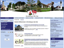 Tablet Screenshot of kirchberg-iller.de